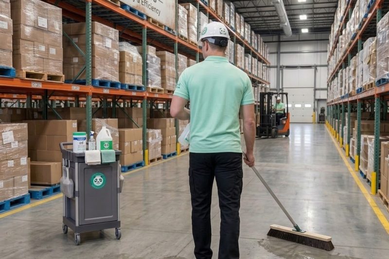 warehouse cleaning